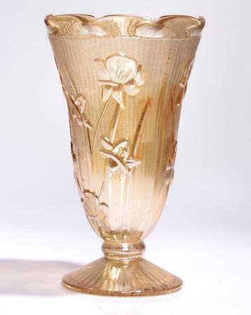 Jeannette Glass Company - Vaas - Geometrische