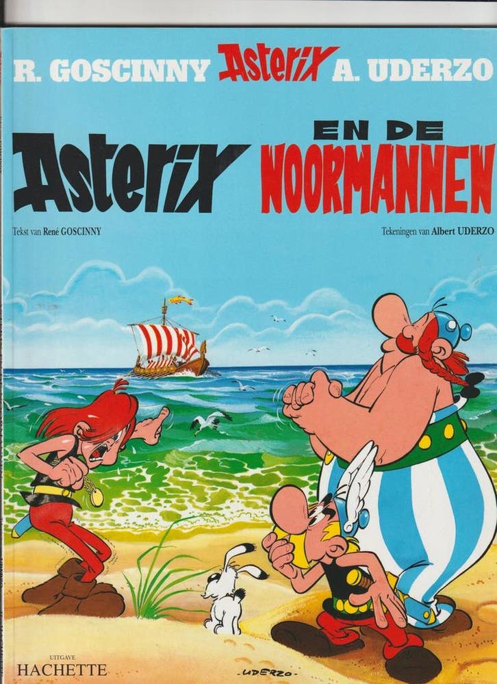 Asterix 9: Asterix en de Noormannen / Asterix / 9, Boeken, Stripverhalen, Gelezen, Verzenden