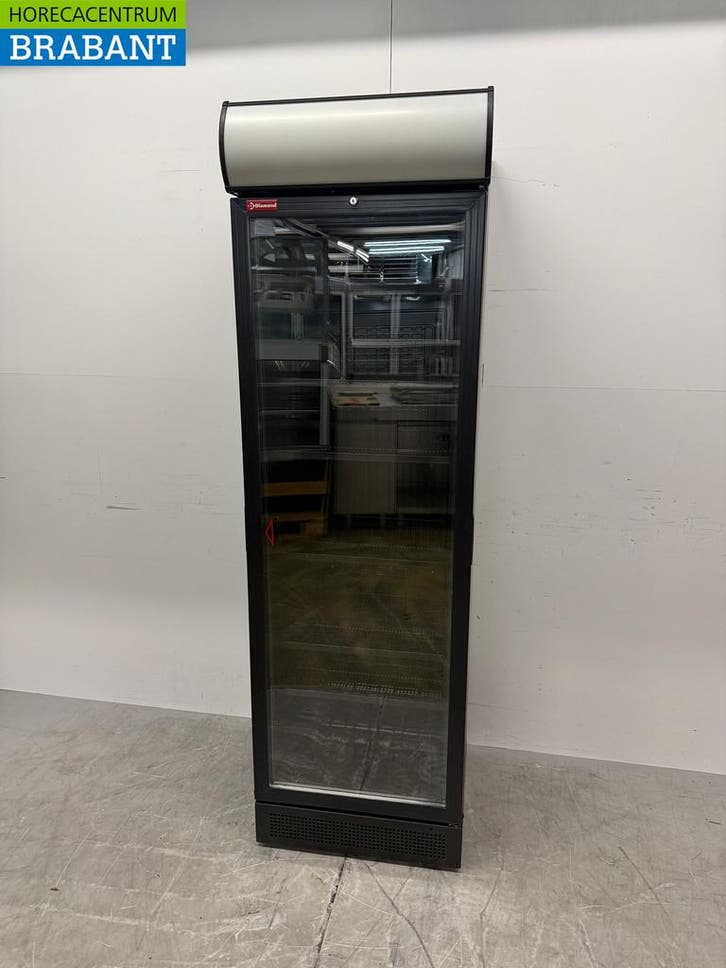 Armoire réfrigérée Diamond à porte vitrée, 380 litres, 230, Articles professionnels, Horeca | Équipement de cuisine, Envoi