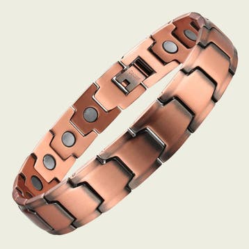 Luxe gezondheidsarmband magnetisch koper – 1,2 cm, Ophalen of Verzenden