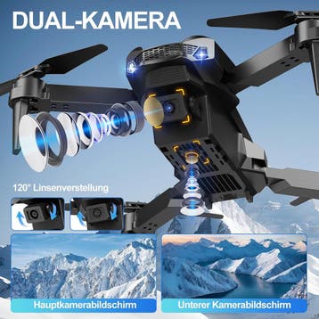 Drone 4K + 2 batteries : -31%, jusqua epuisement, Verzenden, Nieuw