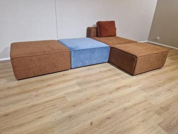 Veiling - Studio Mik - Loki - Elementen bank - Nieuw - Bruin
