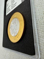 Duitsland. Medal Ampelmannchen , plata 999, bañada en oro