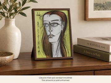 Bernard Buffet (1928-1999) - Lady Beltham (série Fantomas)