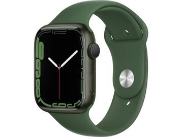 Apple Watch Series 7 - 45mm - Aluminium - Groen - GPS +, Bijoux, Sacs & Beauté, Verzenden