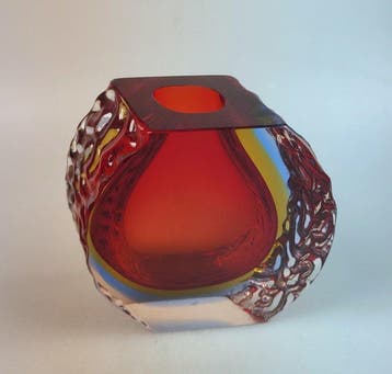 Alessandro Mandruzzato - Vase - Verre de Murano - Art du