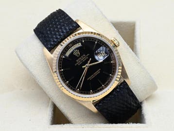 Rolex Day-Date Ref. 18238 Year 1989 (Box & Papers), Handtassen en Accessoires, Horloges | Heren, Ophalen of Verzenden, Zo goed als nieuw