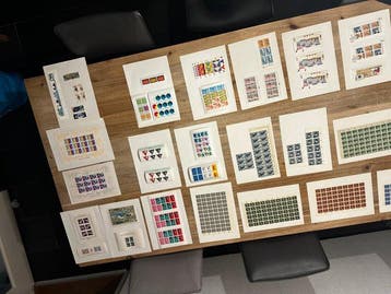 Pays-Bas - Collection dalbums annuels de timbres, Gestempeld