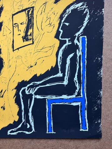 Albert Merz (1942) - Vor dem Spiegel