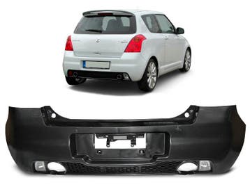 Carnamics Achterbumper | Suzuki Swift 05-10 3-d | OEM-Style, Auto-onderdelen, Verzenden, Nieuw