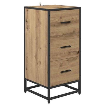 Buffet industriel chene : piece seconde chance deco, Maison & Meubles, Verzenden, Industrieel