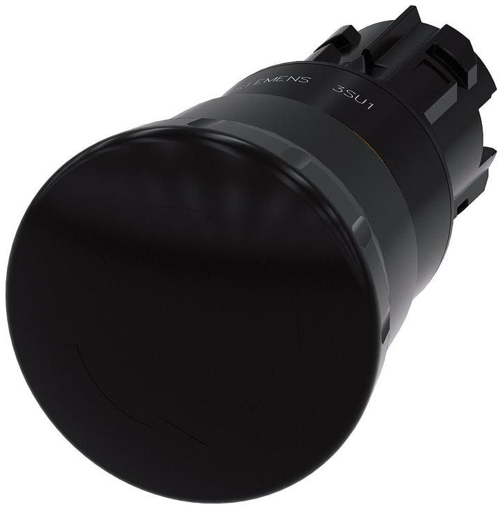 Siemens SIRIUS ACT Bouton Poussoir Champignon Noir De 40mm -, Bricolage & Construction, Électricité & Câbles, Envoi
