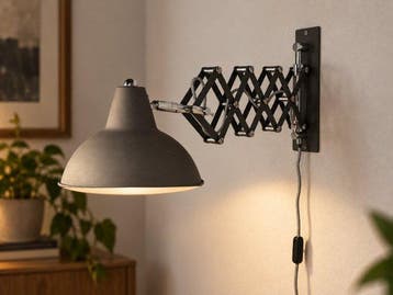 Wandlamp - Metaal - schaarlamp / wandlamp
