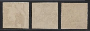 Monaco 1955 - MONAKO 502-05 B ** Flugpost Seevögel,, Postzegels en Munten, Gestempeld