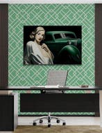 CREATIVE_HUB - GREEN CAR AND WHITE LEMPICKA, Nieuw