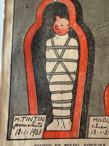 Petit XXe - 26 janvier 1933 - Tintin, Reporter en Orient -, Boeken, Stripverhalen, Nieuw