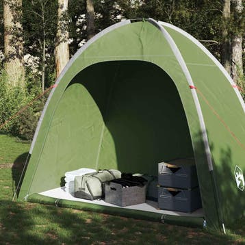 vidaXL Opbergtent waterdicht groen, Verzenden