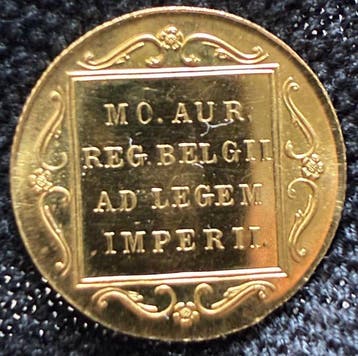 Nederland. Gouden Dukaat 1974 Medailleslag Prooflike, oplage