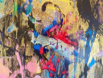 Jana Noldin - Abstract Painting Fluid emotions - ll