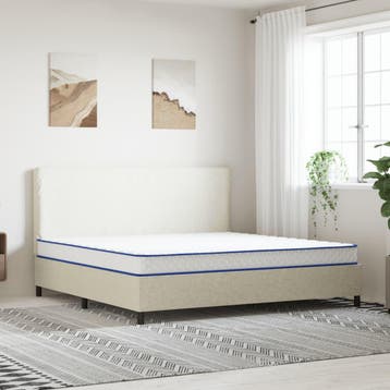 vidaXL Matras 200x180x17 cm Zacht traagschuim, Verzenden, Nieuw
