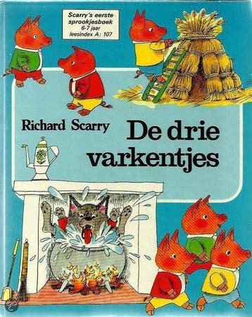 Drie varkentjes - Scarry, Verzenden, Nieuw