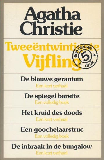 Vijfling - Christie, Boeken, Verzenden, Nieuw