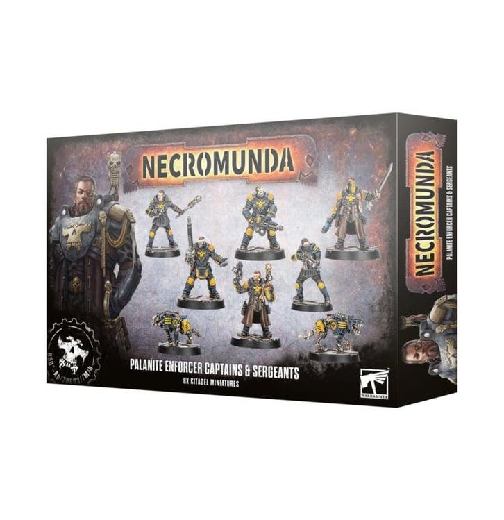 Necromunda Palanite Enforcer Captains and Sergeants, Hobby & Loisirs créatifs, Wargaming, Enlèvement ou Envoi