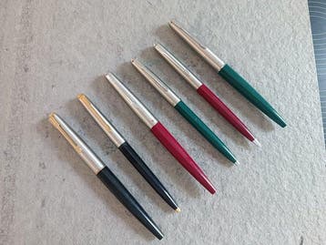 Parker - Lote 3 conjuntos de Parker 45, 3 plumas 2 bolis y 1, Nieuw