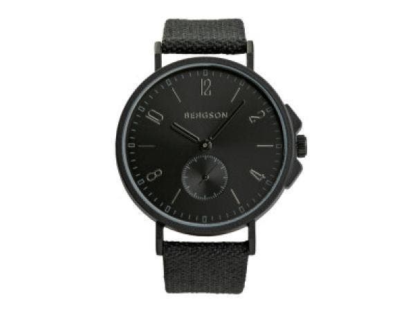 Veiling - Bergson Ocean unisex horloge zwart 42mm, Bijoux, Sacs & Beauté, Montres | Hommes