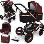 KIDUKU- 3 in 1 combi-kinderwagen- buggy - met autostoeltje, Kinderen en Baby's, Kinderwagens en Combinaties, Verzenden, Nieuw