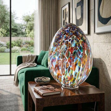 Murano - Tafellamp - Glas - Tafellamp, hoogte 42 cm