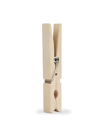 Set van 10 houten wasknijpers (standaardmaat: 7 cm lengte), Verzenden, Nieuw
