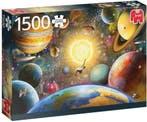 Jumbo Puzzel Drijvend in de Ruimte - 1500 stukjes, Hobby en Vrije tijd, Verzenden, Nieuw