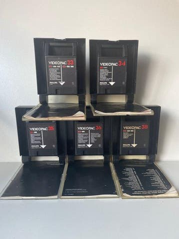 Philips - Videopac - lot of 5 - Videogame - In originele