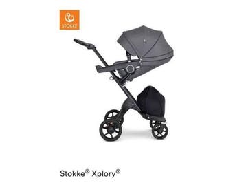 Veiling - Stokke XPLORY Black Melange BLK Hdl - Luxe kinderw, Kinderen en Baby's, Nieuw