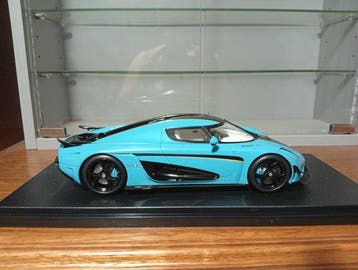 GT Spirit 1:18 - Modelauto - Koenigsegg Regera (2018),, Hobby en Vrije tijd, Nieuw