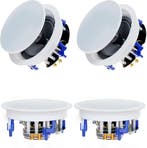 2-weg Bluetoothspeakers 4-pack | Retour Deal | Prijsknaller!, Verzenden, Front, Rear of Stereo speakers