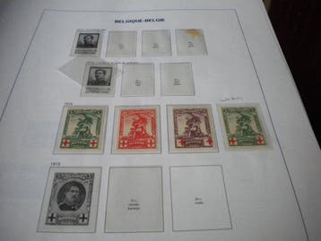 België - Geavanceerde verzameling van België 1849 tot 1959
