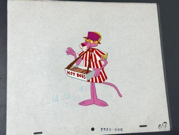 Friz Freleng - Cellule danimation originale et dessin du