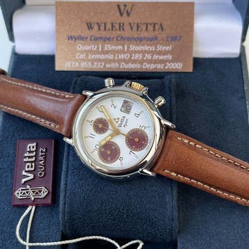 Wyler Vetta - Camper Chronograph - NOS - Zonder minimumprijs, Nieuw