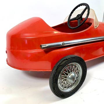 Giordani - Blikken speelgoedauto - Pedal car - Giordani -, Antiek en Kunst
