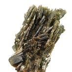 Blad van groene diopsiet, zeldzame kristallisatie, Pakistan