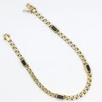Bracelet - 18 carats Or jaune - 1.32ct. tw. Saphir, Bijoux, Sacs & Beauté