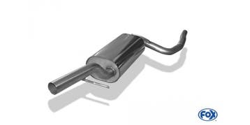 FOX Ford Focus I DAW/DBW/DFW/DNW 1.4l voordemper, Verzenden