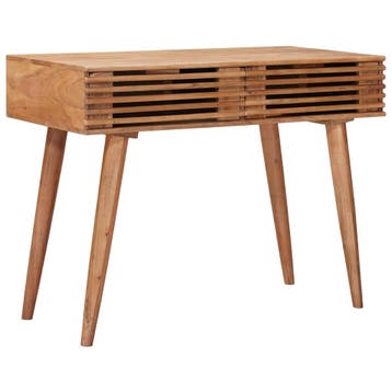 vidaXL Handgemaakt Bureau Teakbruin 100 x 48 x 76 cm, Verzenden, Nieuw