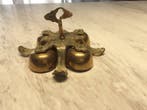Sonnette dappel - Cloche de majordome en laiton antique
