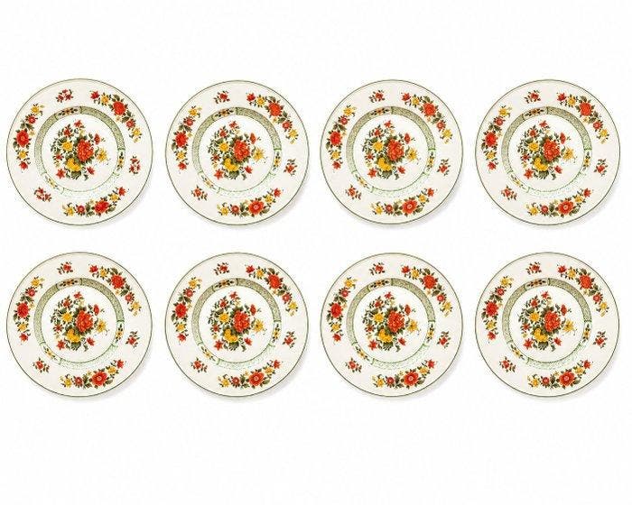 Villeroy & Boch - 8 Assiettes Luxe - Tafelservies (8) -, Antiquités & Art, Antiquités | Meubles | Tables