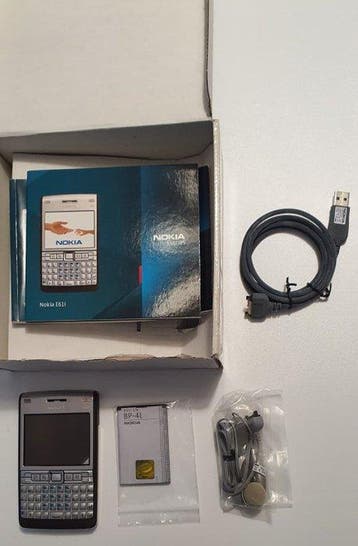 Nokia E61i - Mobiele telefoon - In vervangende verpakking, Nieuw