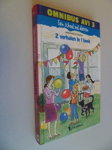 Een school vol dieren Omnibus 9789045412771, Verzenden, Zo goed als nieuw, Marion van de Coolwijk