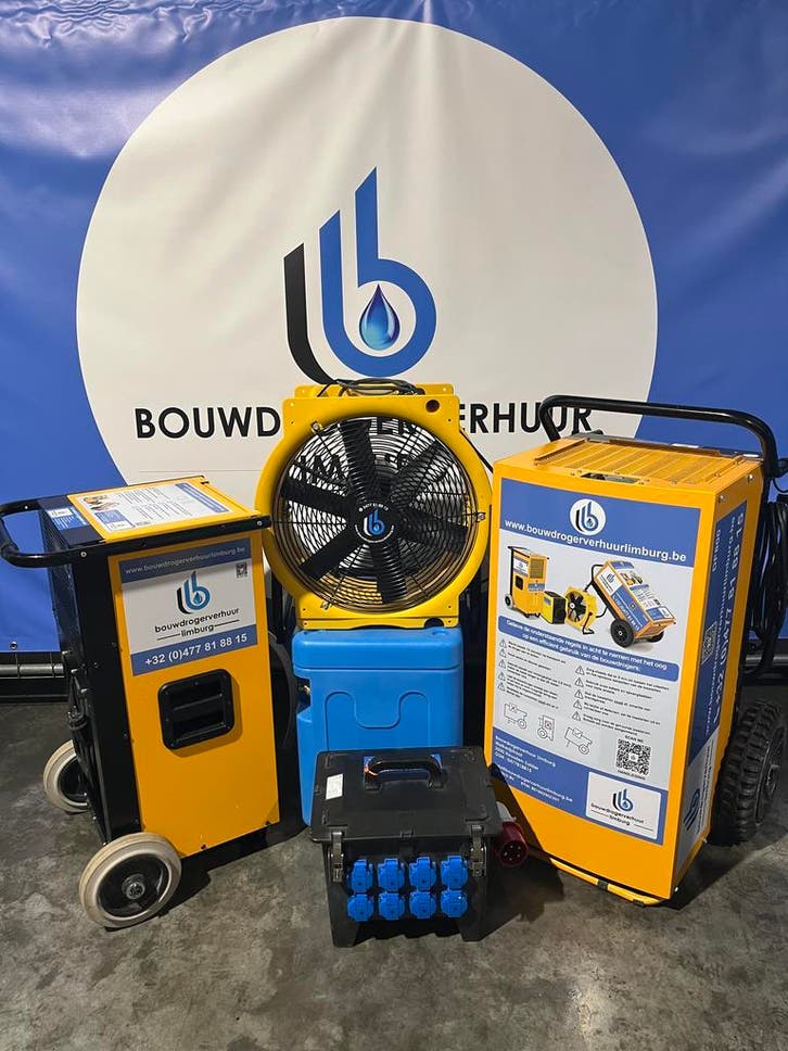 bouwdroger verhuur goedkoopste van België geen borg, Bricolage & Construction, Outillage | Autres Machines, Enlèvement